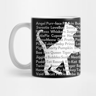 Cute Cat Names for Kitten Lovers Mug